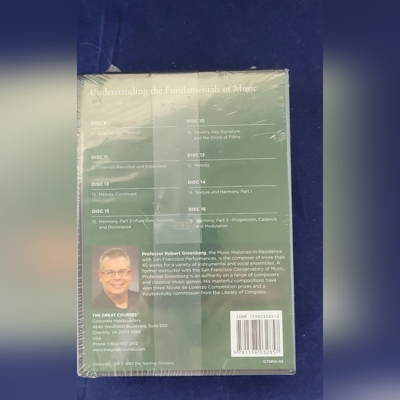 Great Courses Understanding the Fundamentals of Music with Guidebook & CDs NEW - Picture 4 of 5